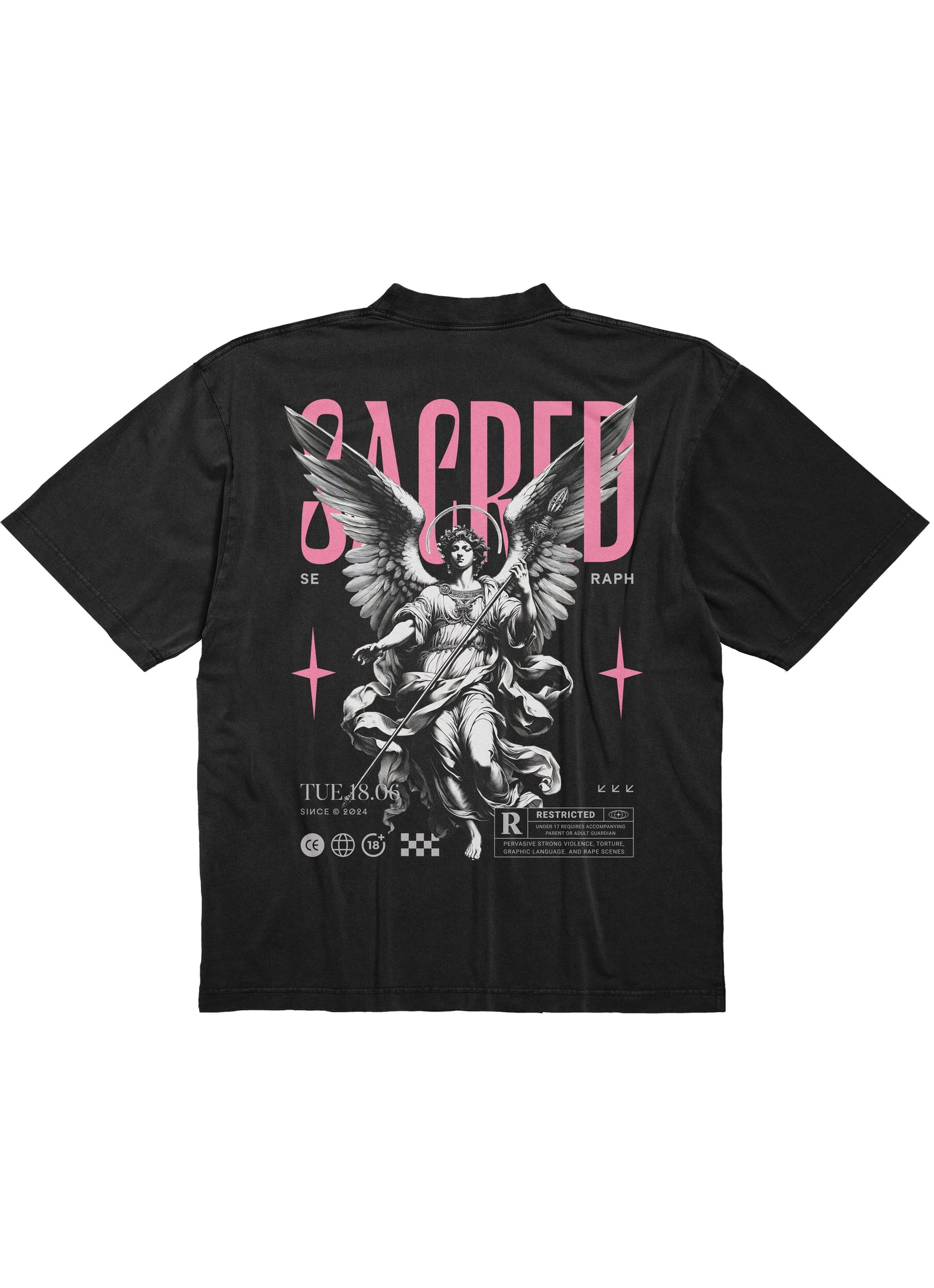 Playera Oversize SACRED
