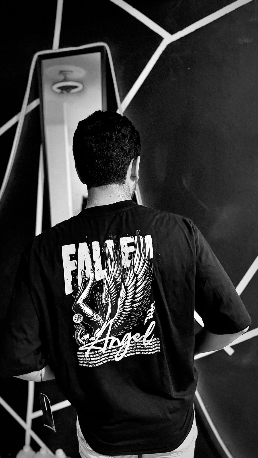 Diseños Playera Oversize Negra