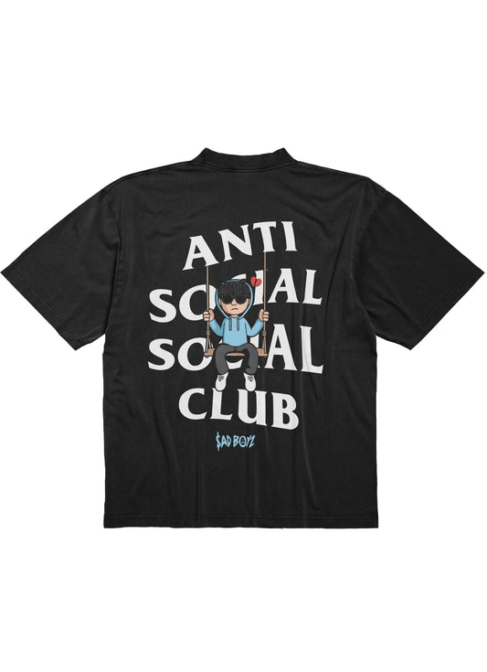Playera Oversize AntiSocial